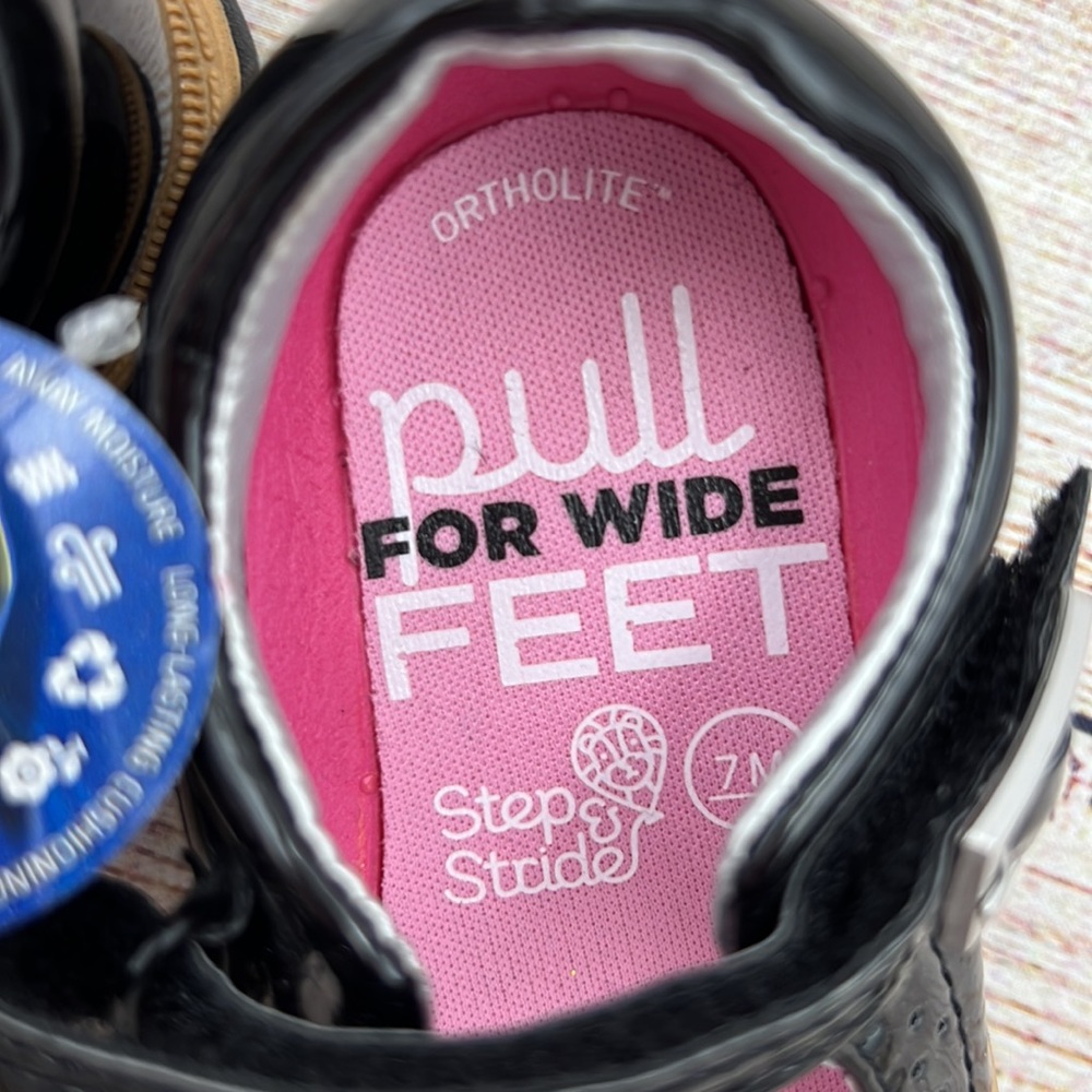 Step & Stride Ortholite Maryjanes Sz 7M - Picture 4 of 7
